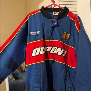 DuPont Blue and Red Racing Jacket